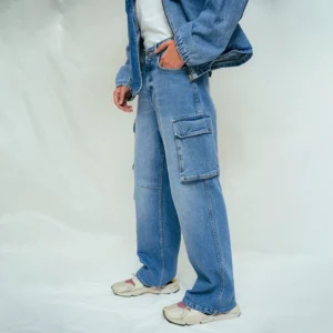 Denim Cargo Pant