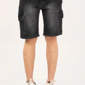 Cargo Denim Shorts